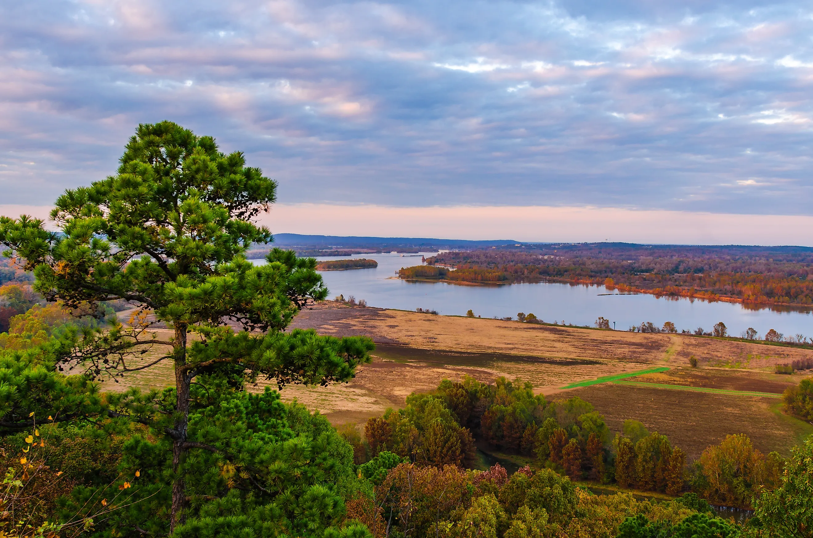 Pinnacle Mountain State Park in Arkansas.