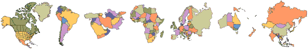 continents