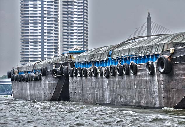 large barges bangkok
