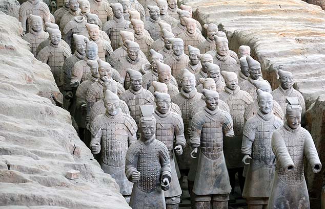 terracotta warriors