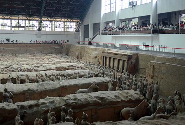 terracotta warriors
