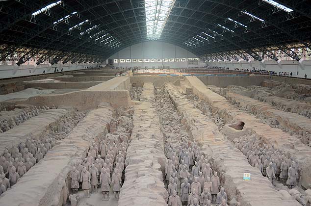 terracotta warriors