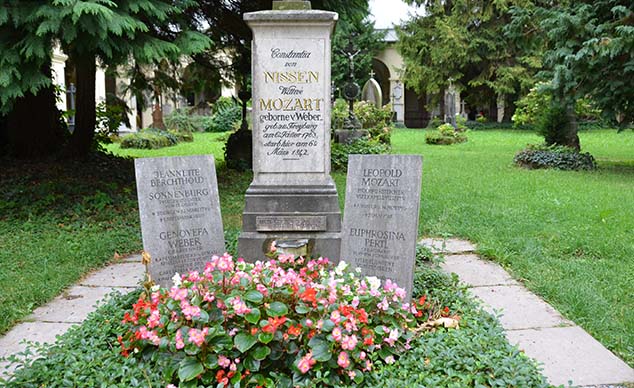 mozart gravesite salzburg