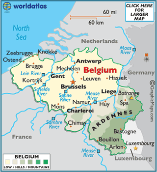 Belgium Geography