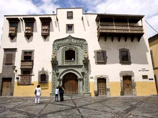 Columbus House, Pilar Nuevo Square, Vegueda, Las Palmas, Gran Canaria, Canary Islands, Spain