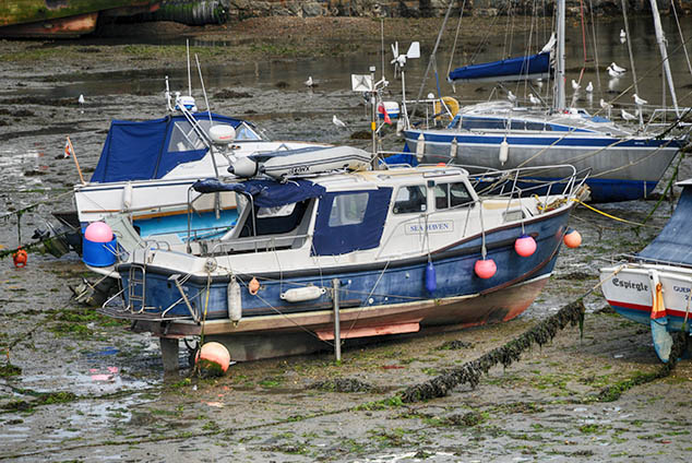 low tide channel islands