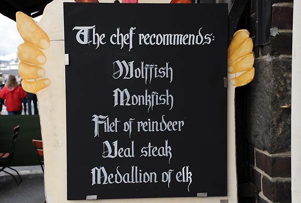 bergen norway menu