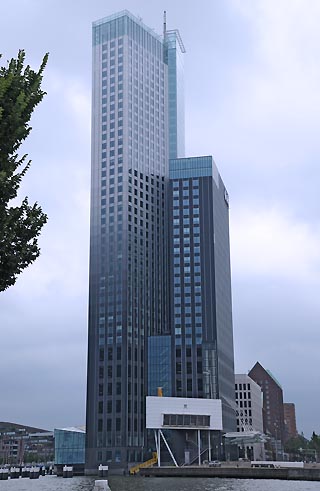 modern building rotterdam