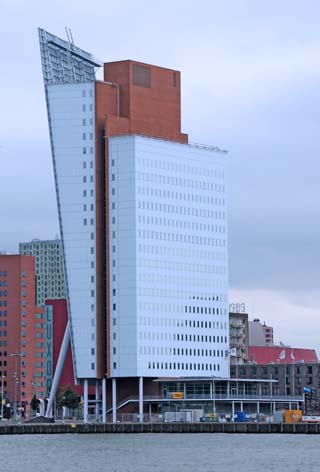 modern building rotterdam