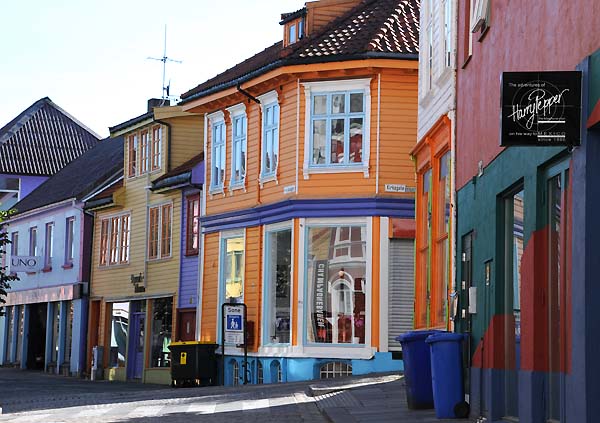 colorful buildings stavanger norway