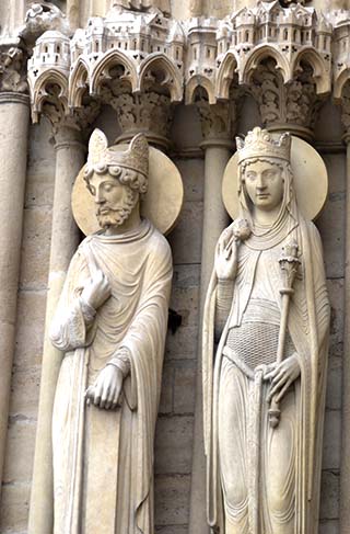 statues paris