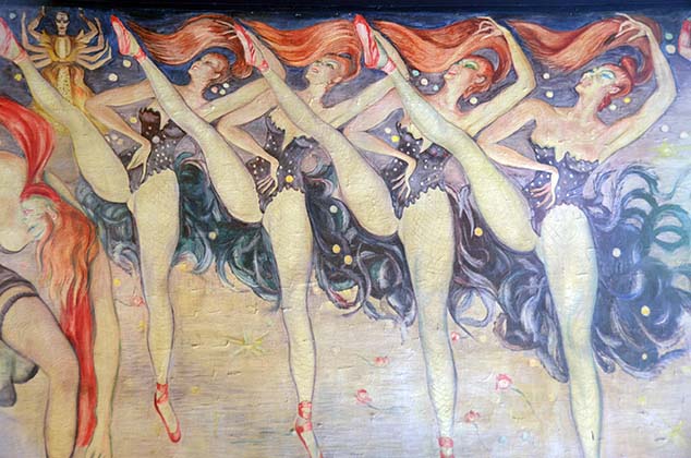 moulin rouge dancers paris