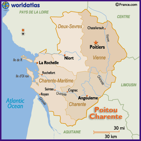 poitiers region poitou charentes