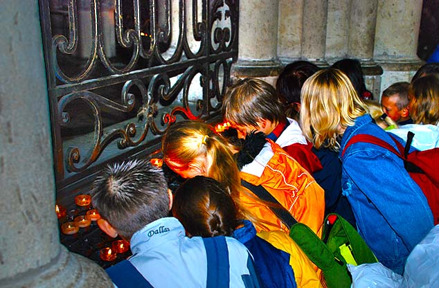 candles cologne cathedral
