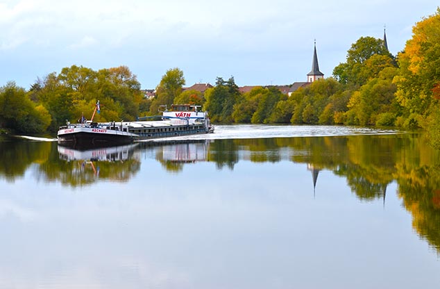 river barge germany