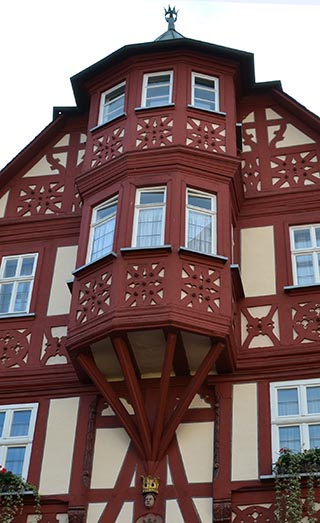 half-timbered house miltenberg germang