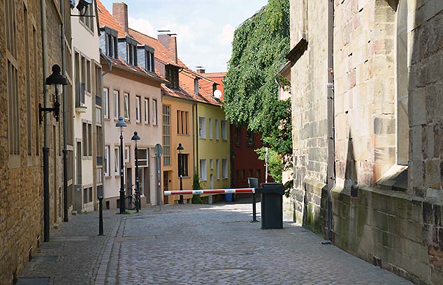 city street osnabrouk germany