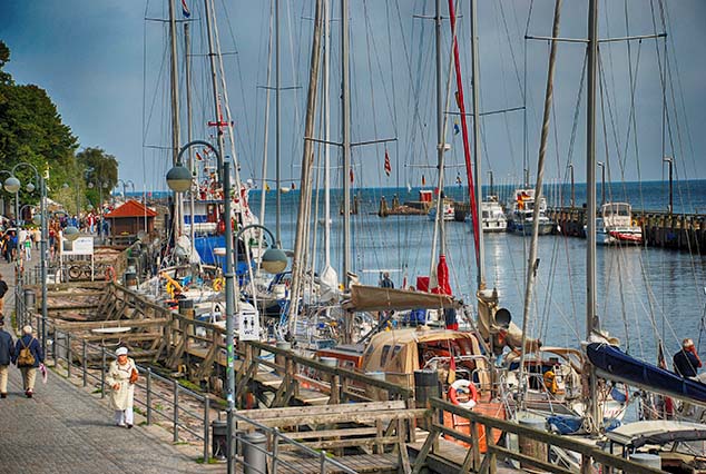 sailboats