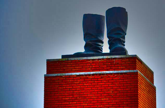 stalin's boots