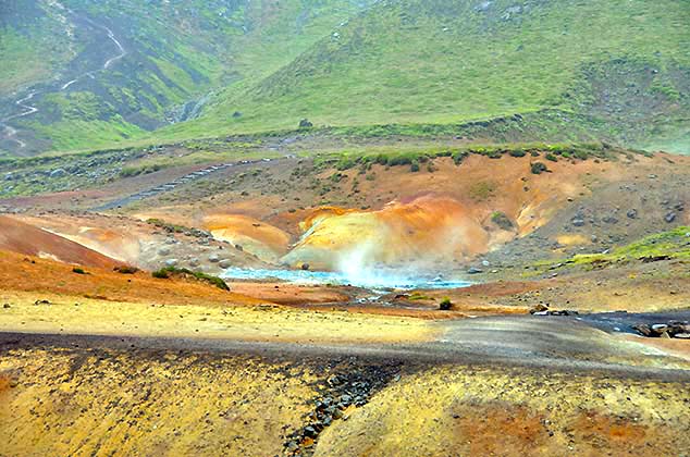 boiling water pools iceland