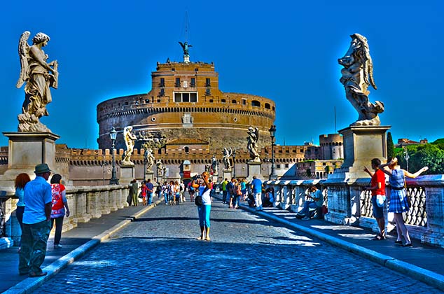 castle saint angelo rome