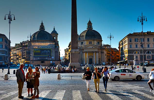 piazza de popolo rome