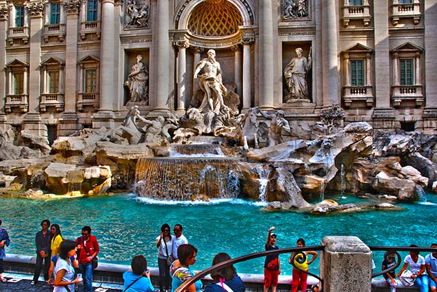 trevi fountain rome
