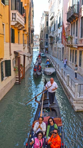 venice gondolas