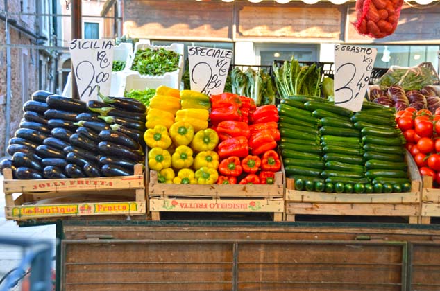 vegetable market venice