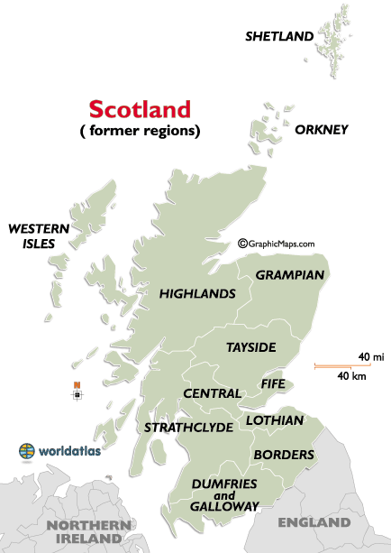 Scotland Locations Map photo relating to Printable Map of Scotland titled Scotland Spots Map