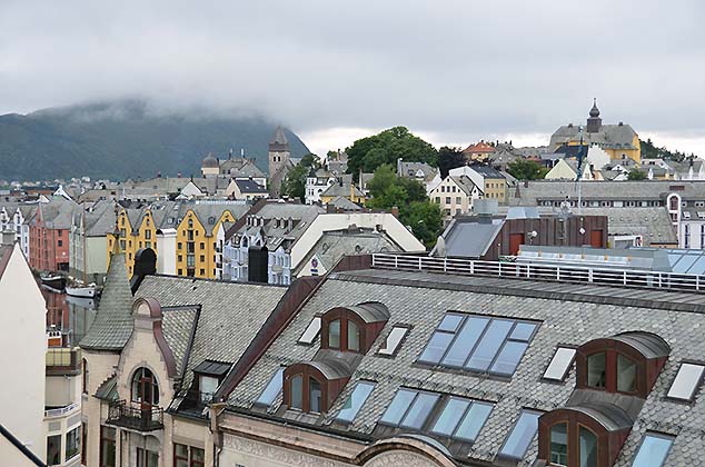 alesund rooftops