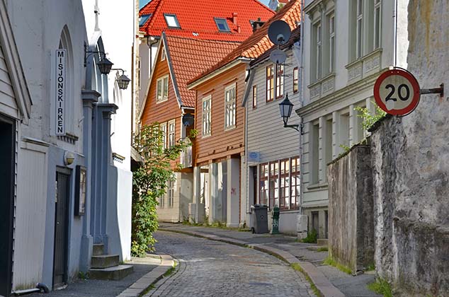bergen norway street