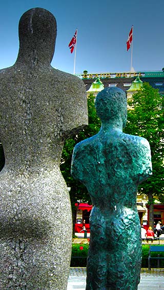 city statues oslo