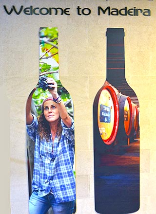 wine bottle funchal portugal