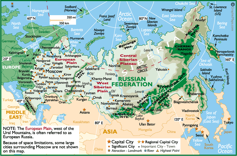 Russia Map Geography Of Russia Map Of Russia Russia Map Geography Of Russia Map Of Russia