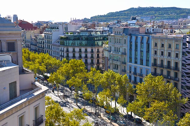 city street barcelona