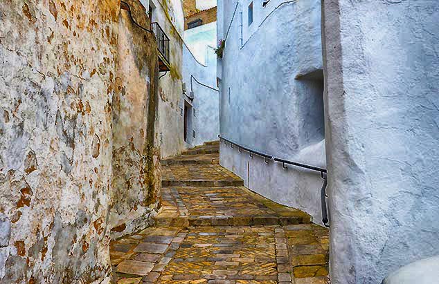 street in Vejer de la Frontera spain