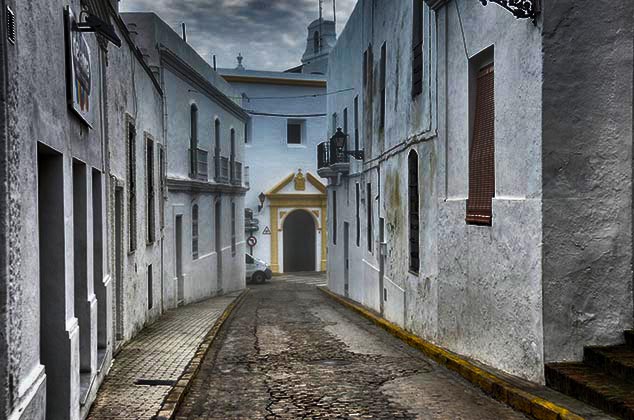 street in Vejer de la Frontera spain