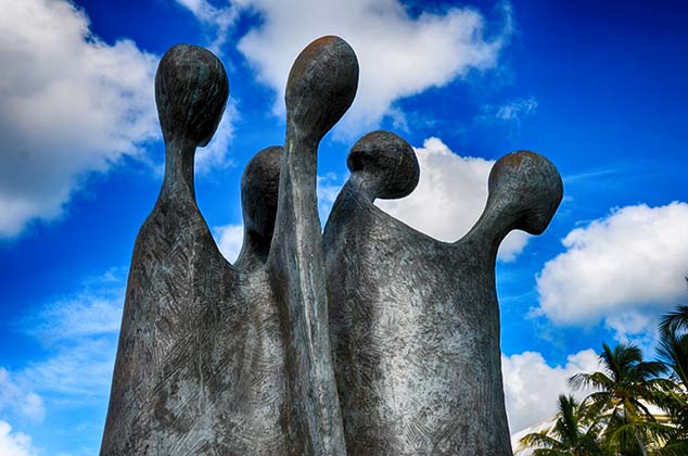 slavery statue