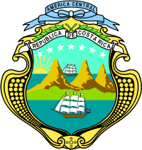 costa rica coat of arms