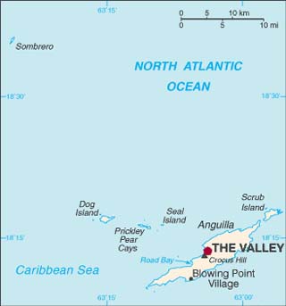Anguilla latitude and longitude map