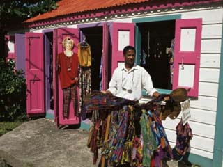 Small Colourful Boutique, Road Town, Tortola, British Virgin Islands