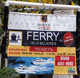 a ferry to isla majures
