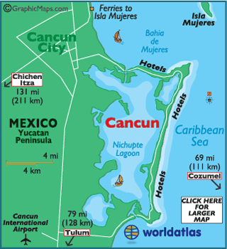 Cancun Mexico Photos Worldatlas Com