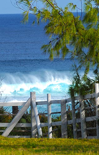waves on grand turk island