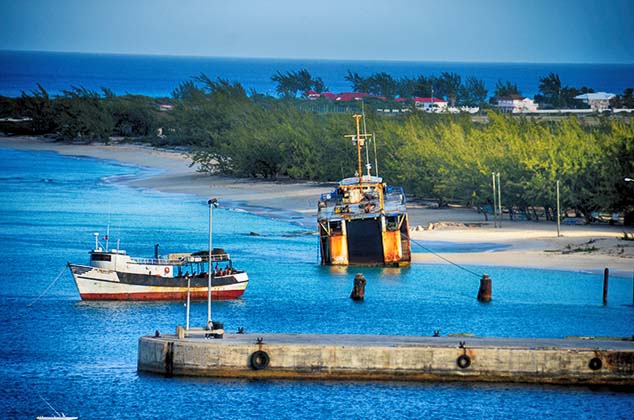 two boats grand turk