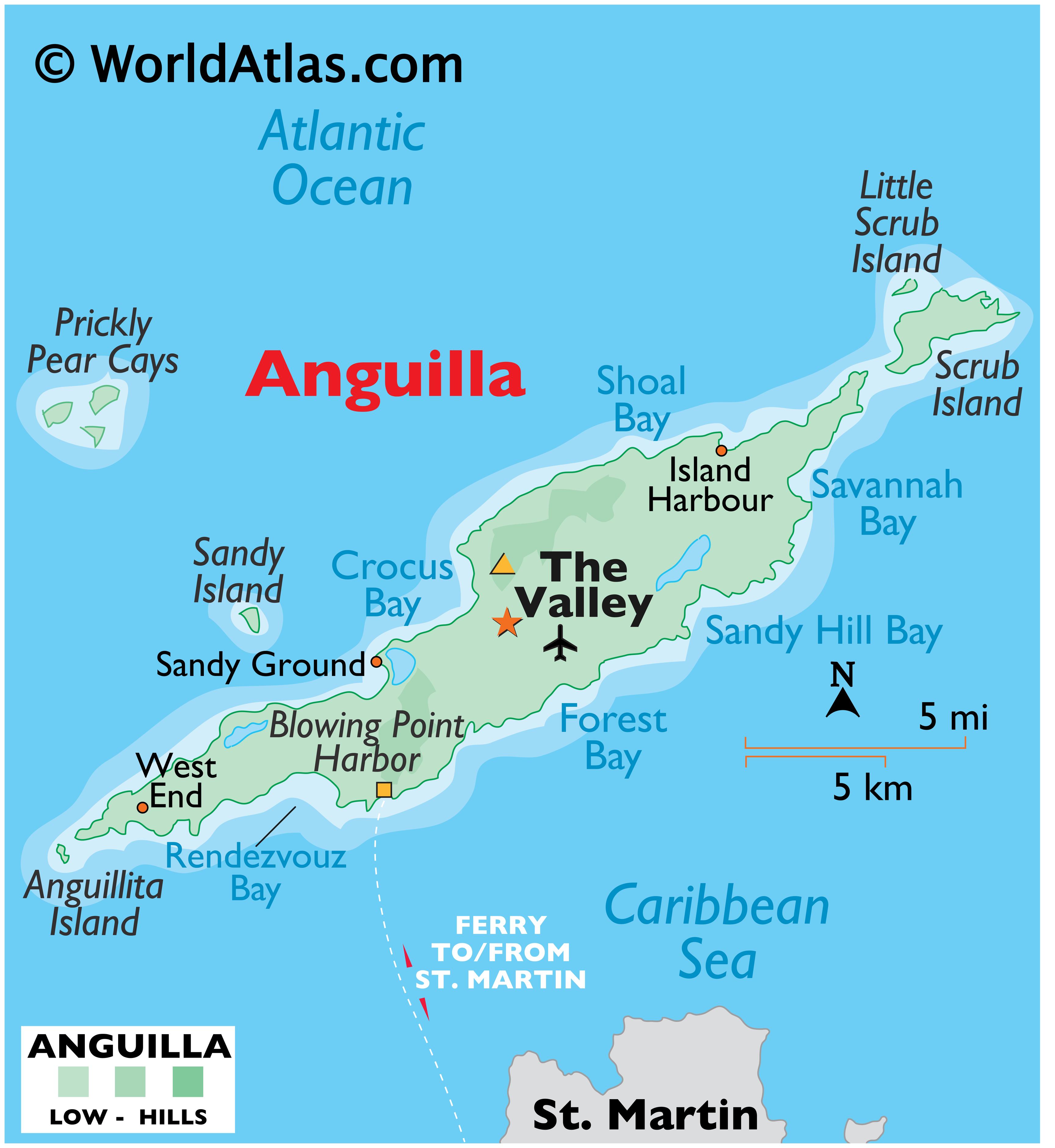 Map Of Islands Around Antigua Map Of Islands Around Antigua