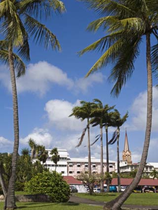 La Savane Park, Fort-De-France, Martinique, French Antilles, West Indies, Caribbean