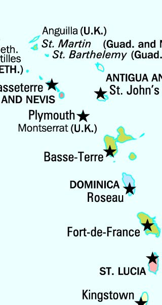 Saint Martin map