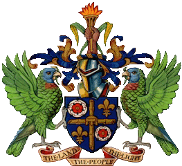 St Lucia coat of arms